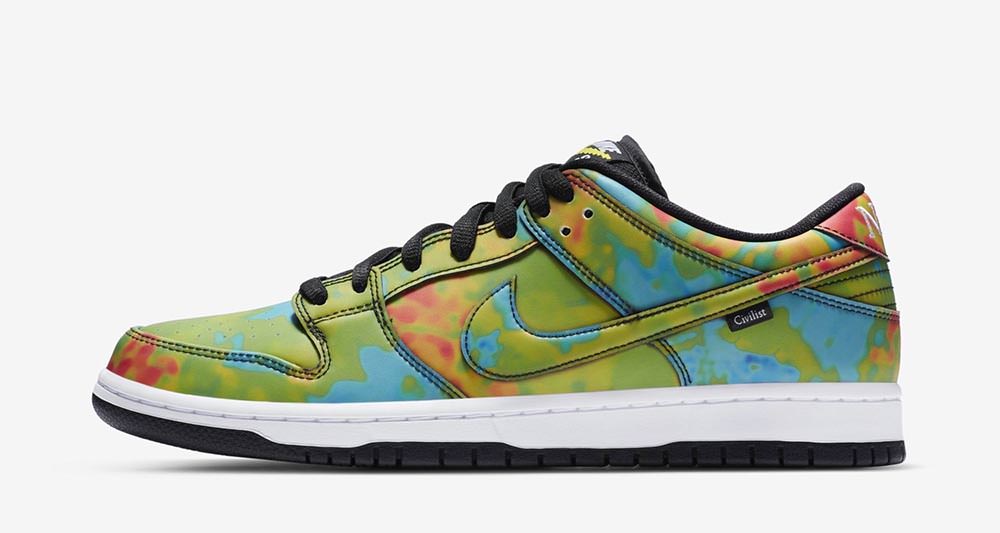 Civilist x Nike SB Dunk Low Thermography Raffle List • The Cop Guide
