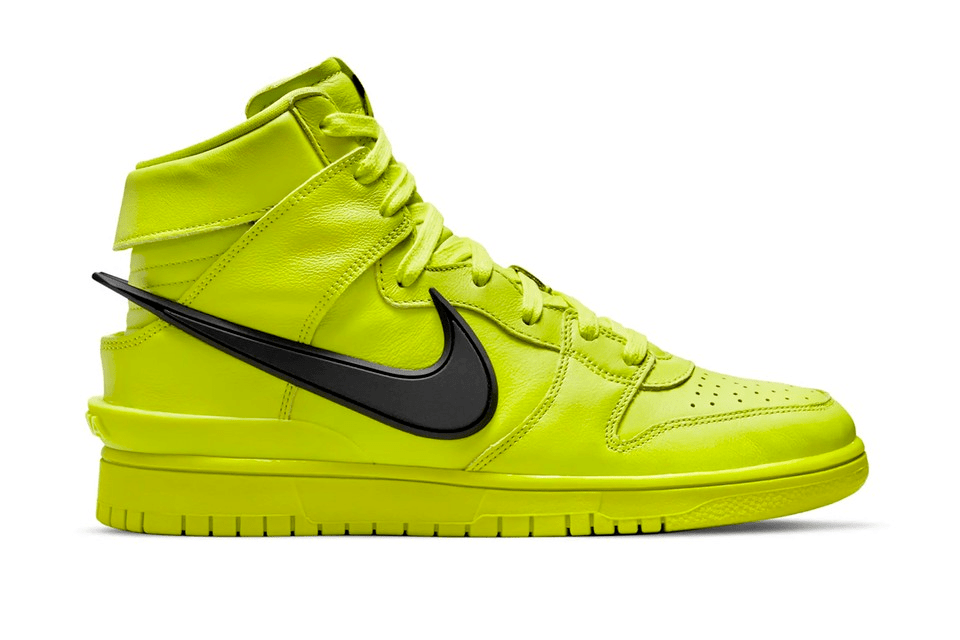 lime green ambush dunks