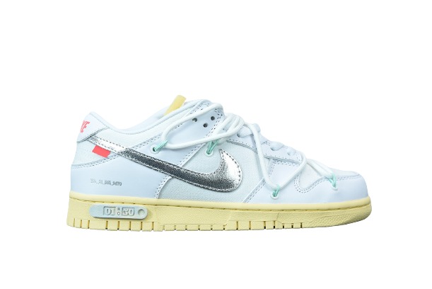 Off-White x Nike Dunk Low The 50 White Butter Raffle List • The Cop Guide