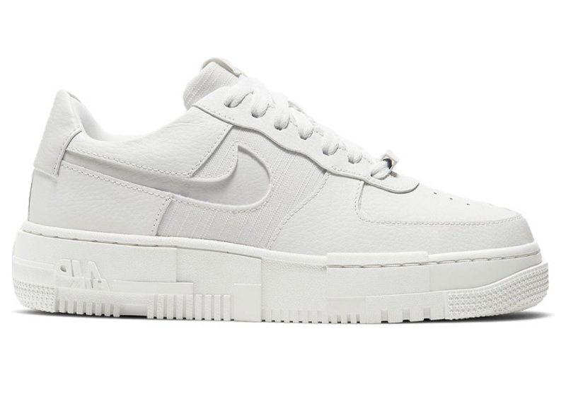 nike air force pixel summit white