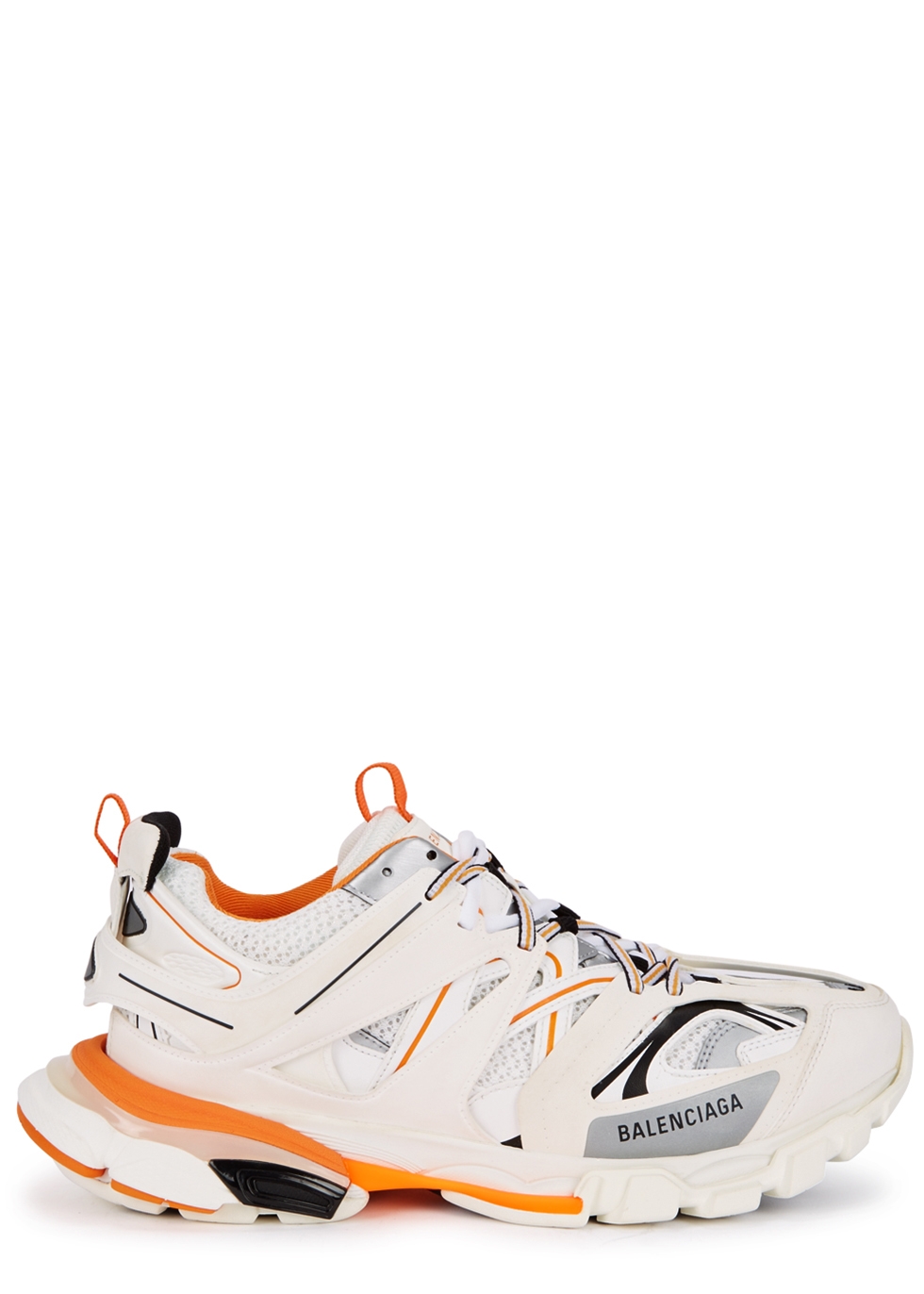 balenciaga white orange track