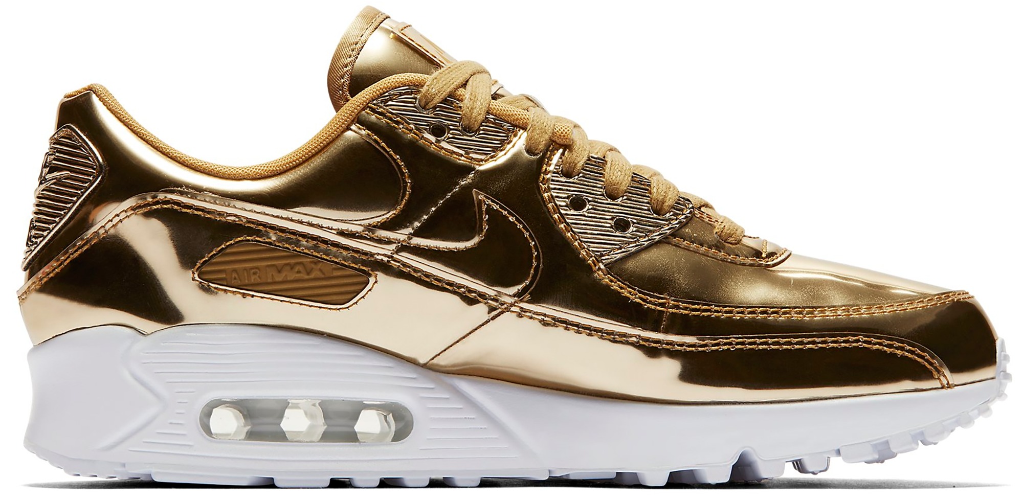 Nike Air Max 90 Metallic Gold 2020 (W) - Best Price and availability |  Raffle Sneakers
