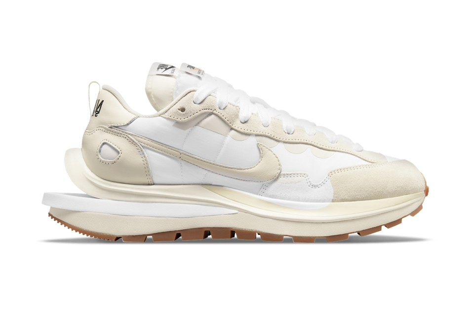 sacai x Nike VaporWaffle White Sail 