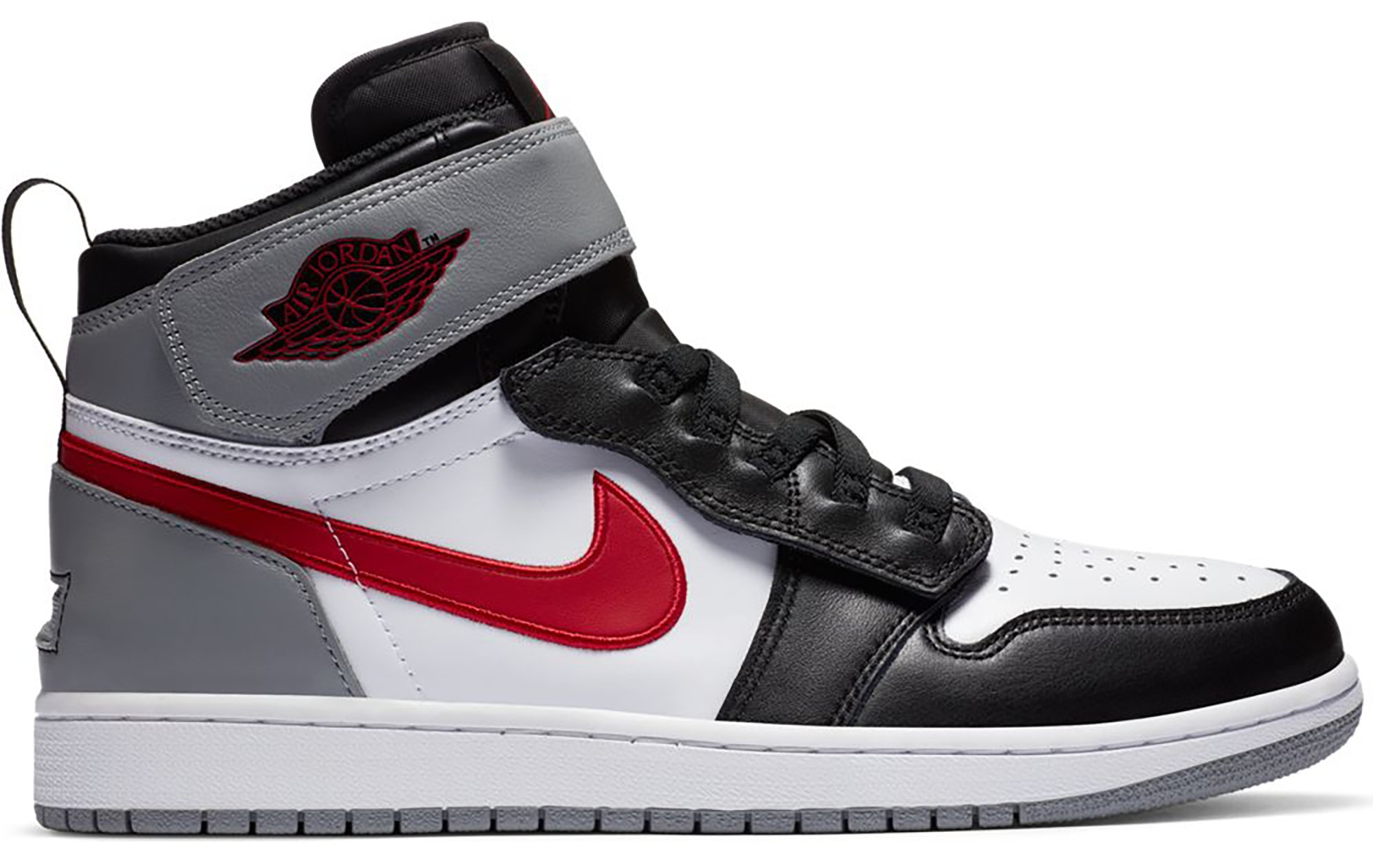 Jordan 1 Flyease Black Particle Grey 