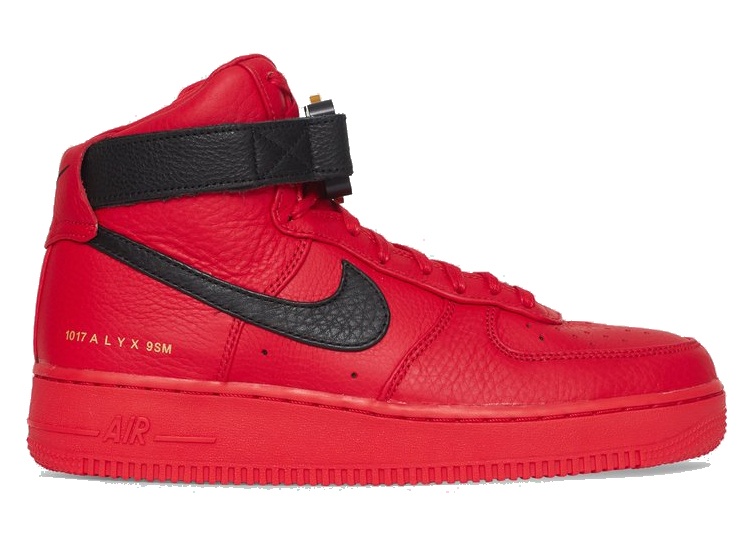 Nike Air Force 1 High 1017 ALYX 9SM Red 