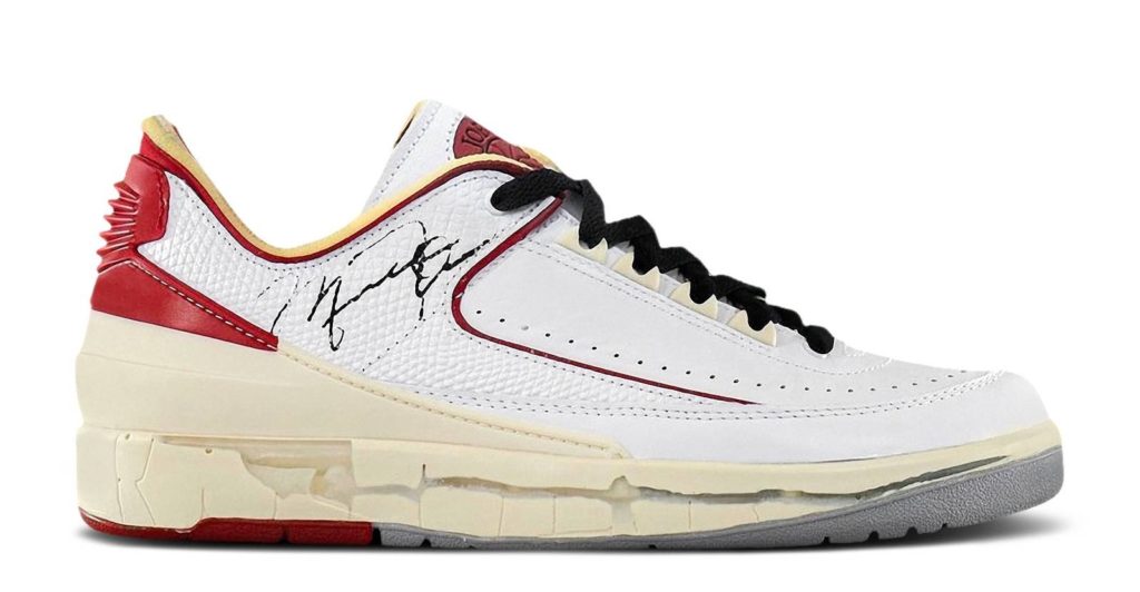 raffle jordan off white