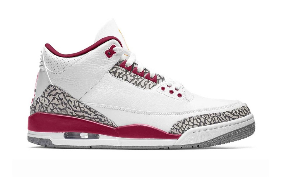 Air Jordan 3 Retro Cardinal Red Raffle List • The Cop Guide