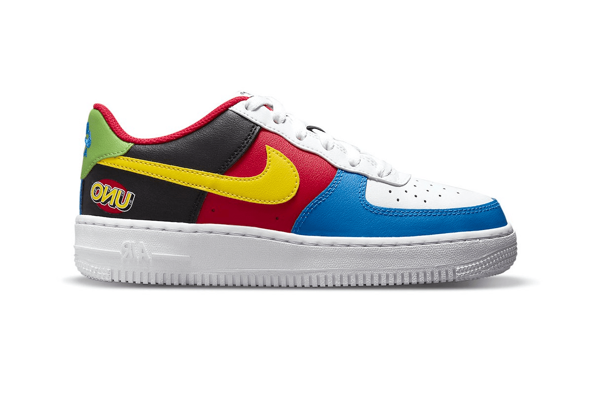 nike air force 1 red and yellow