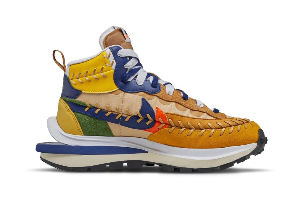 vaporwaffle sacai jean paul gaultier sesame blue