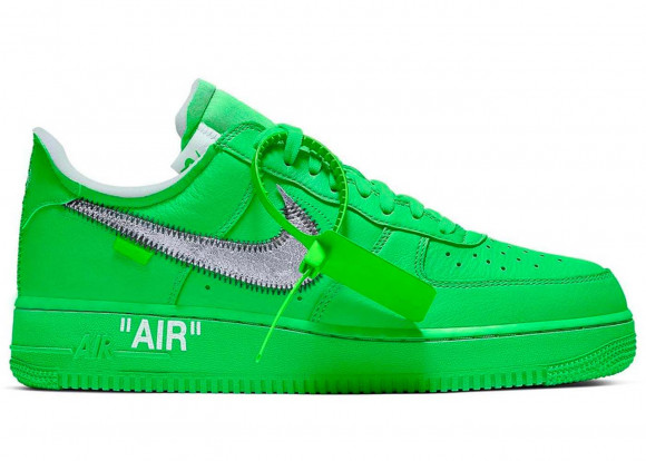 Off-White x Nike Air Force 1 Low Light Green Spark Raffle List • The Cop  Guide