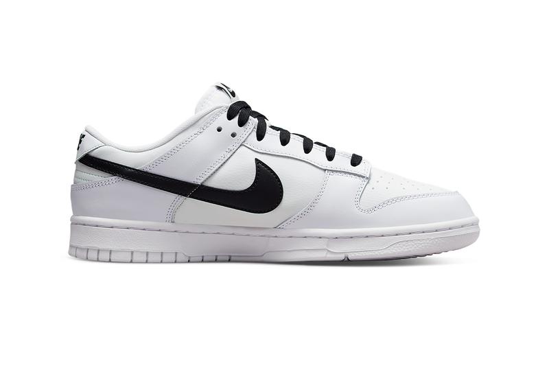 low dunks nike white