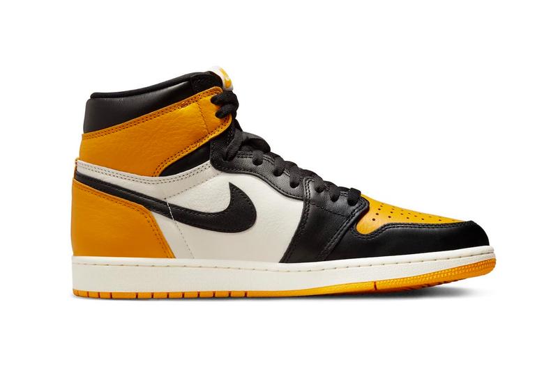 jordan 1 high yellow toe taxi