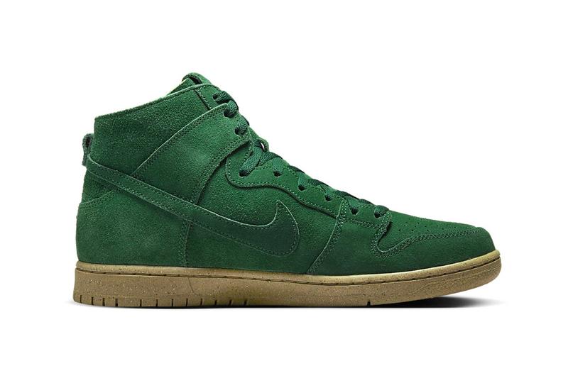 dunk high gorge green